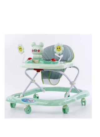 Baby Walker - Baby Walker - To Teach The Child To Walk - Easily Foldable And Adjustable In Height - To Teach Children To Walk And Strengthen Leg Muscles - Anti-Rolling And An Ideal Fun Sitter For The Child With Toys And The Child Can Eat On It - Green Color. - Multiple Format Games - pzsku/Z585C2FE21CD36A3721CDZ/45/_/1725447995/6ad30d93-5502-49f4-99b2-6633bb02892b
