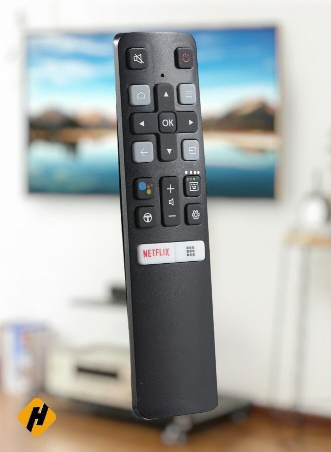 زبون جهاز التحكم عن بعد Rc802V Fnr1 بديل لجميع أجهزة التلفاز الذكية Tcl Android 4K Uhd - Image 1