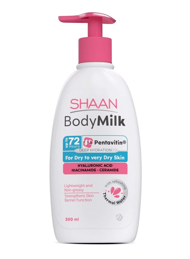 شان مرطب الجسم للبشرة الجافة والجافة جدا 300 ملي - Image 1