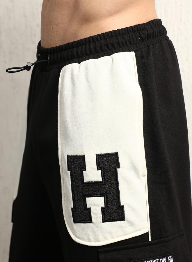 Hubberholme Contrast Front Pocket Cargo Pants by Styli  - Image 3