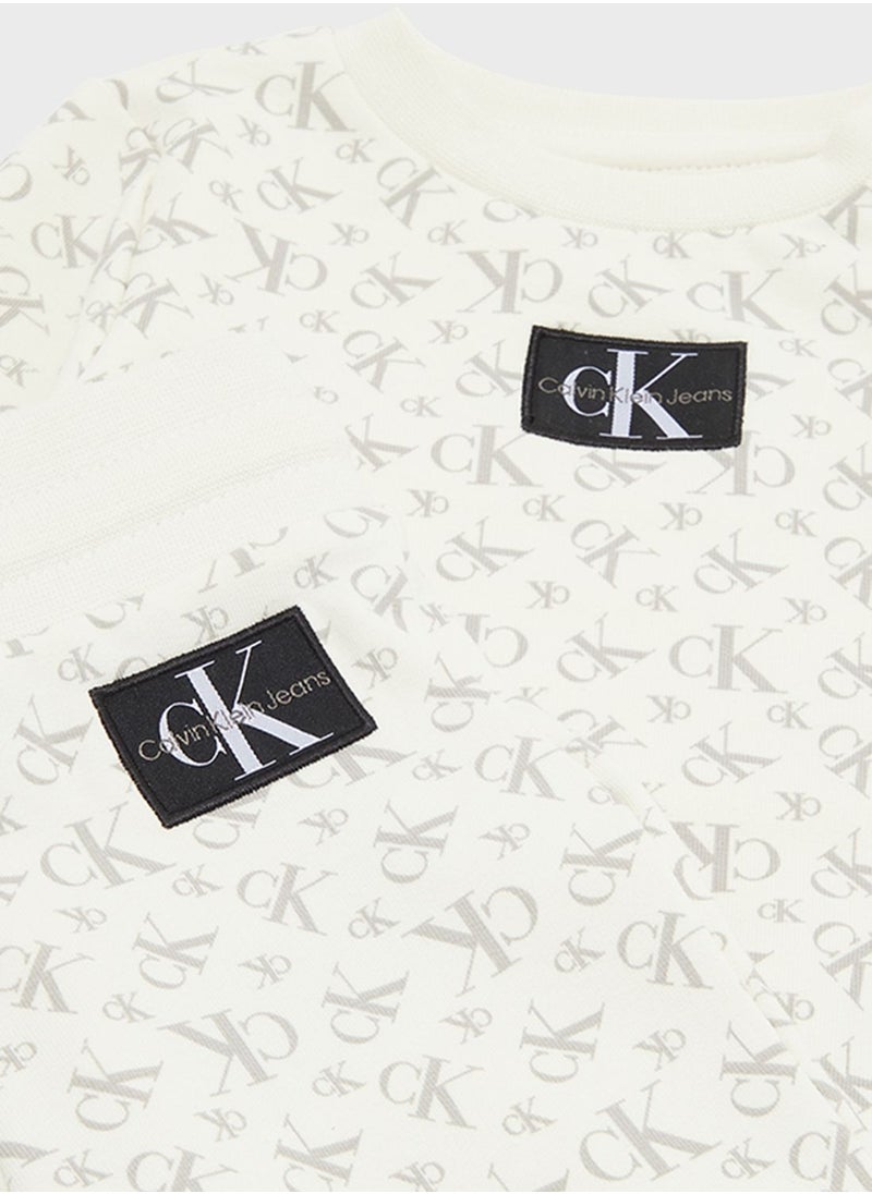 Calvin Klein Jeans Kids Monogram Aop Set  - Image 3