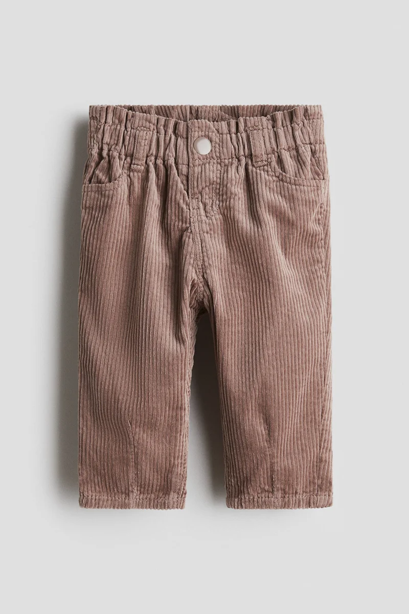H&M Cotton corduroy trousers