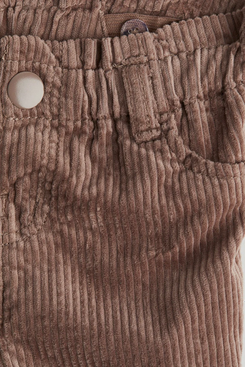 H&M Cotton corduroy trousers