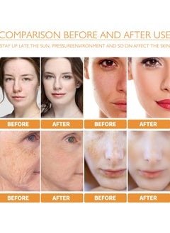West&Month Turmeric Dark Spot Corrector Serum, Turmeric Repair Face Serum, Bright Skin Dark Spot Corrector Face Whitening Serum, Hydrate Dull & Dry Skin (30ML)  - Image 2