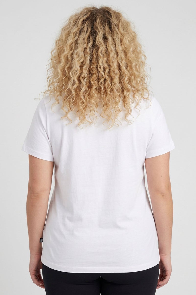 PUMA Women Sportswear Fit Short Sleeve Outdoor T-Shirt, White - Image 4