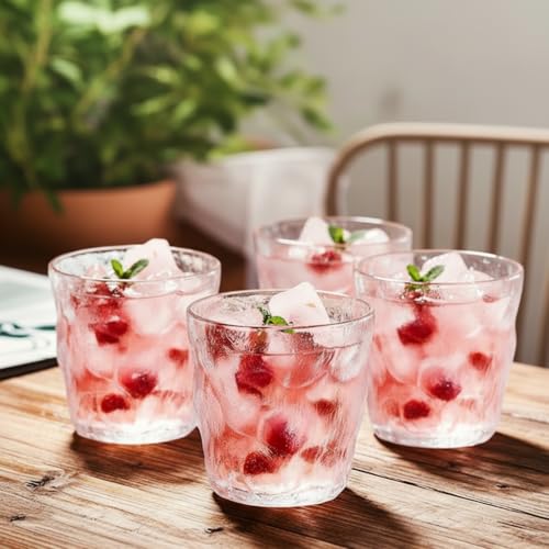 Ash  Roh Ash & Roh® Water Glasses Tumbler Drinking Glasses for Juice Beer and Cocktail, Dishwasher Safe- 400 ml (6) - Image 3