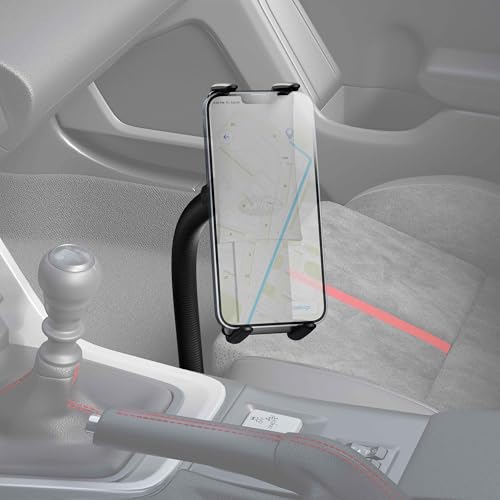Arkon Mounts - Car Seat Rail Phone or Tablet Mount | Flexible Positioning | 22" Gooseneck | 360° Adjustability | Tablet Holder fits iPhone, Galaxy, Note and more | Up to 8" Screen Size - Image 2