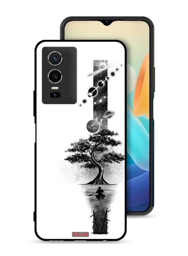 Tolwak Vivo Y76 5G Protective Case Cover Earth Space Art - Image 1