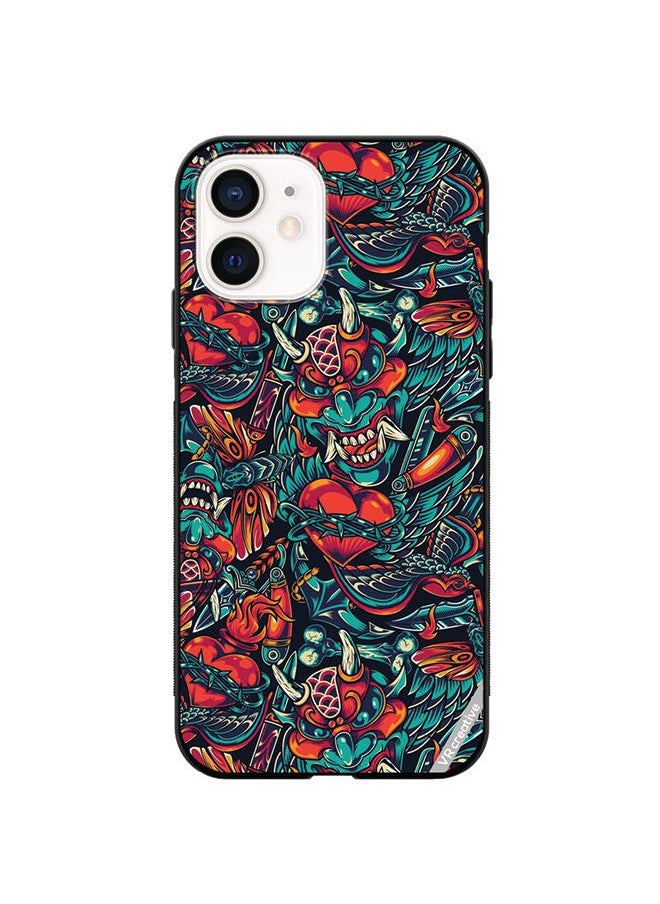 Protective Case Cover For Apple iPhone 11 Devil Design Multicolour