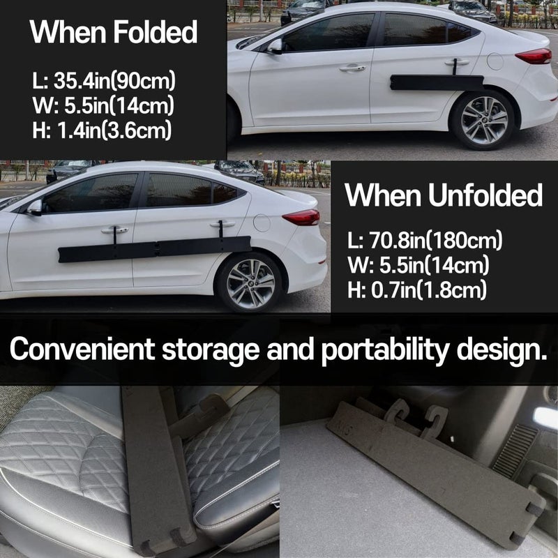 DAHINRAUM NKS Car Door Dent Protector - Non-Magnetic Removable Guard for Door Edge and Bumper Protection - Image 3