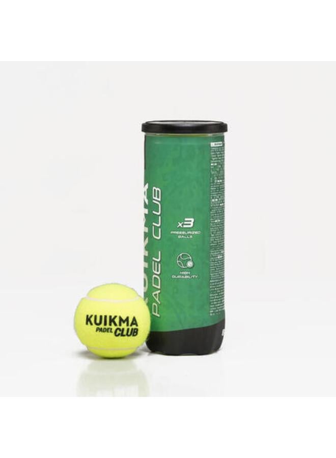 KUIKMA Padel Pressurised Tri-Pack PB Club - Image 4