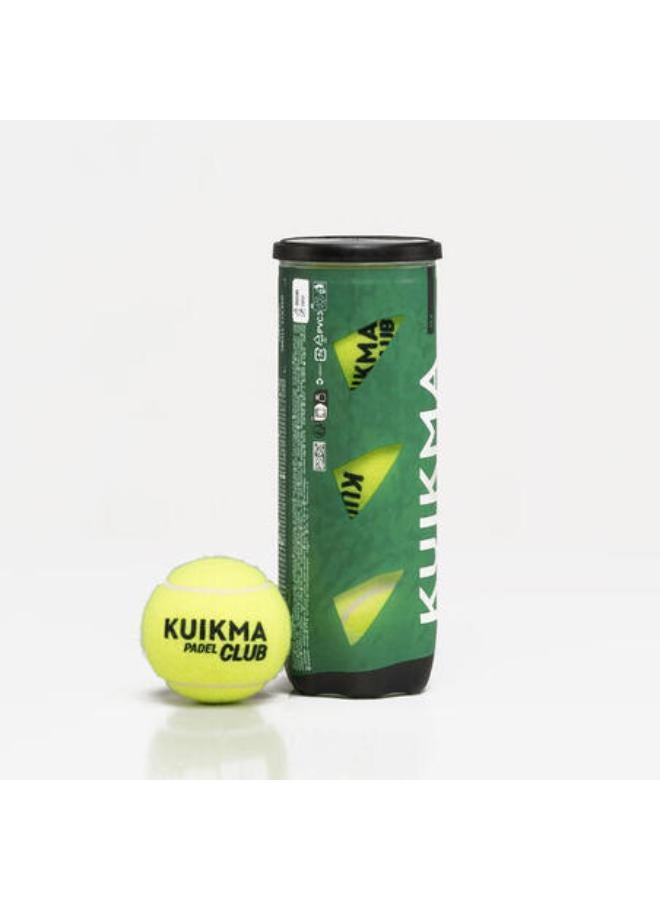 KUIKMA Padel Pressurised Tri-Pack PB Club - Image 3