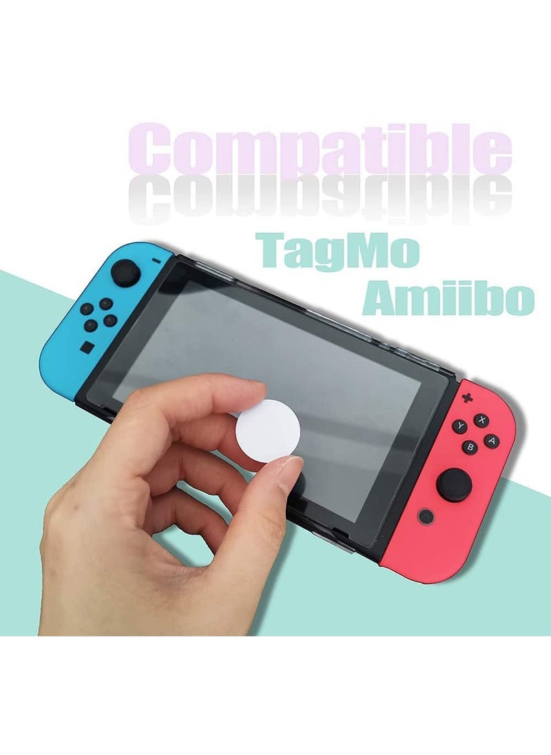 Excefore - NFC 215 Cards, NTAG215 NFC Round Cards NFC 215 Card Tag Compatible with TagMo and Amiibo and NFC Enabled Mobile Phones and Devices, Round 25 mm, 25 Pieces - Image 1