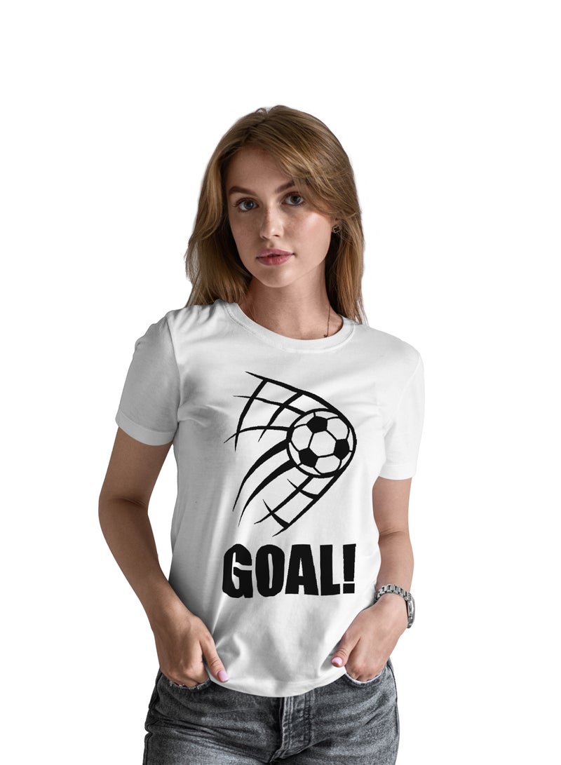 Fashion World Cotton T-shirt Printed with High-quality FOOTBALL - Image 1