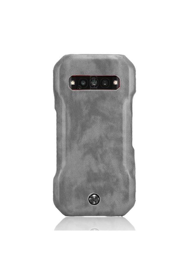 اس-توب جراب خلفي لهاتف Kyocera Torque G06 KYG03 بنسيج الليتشي - Image 2