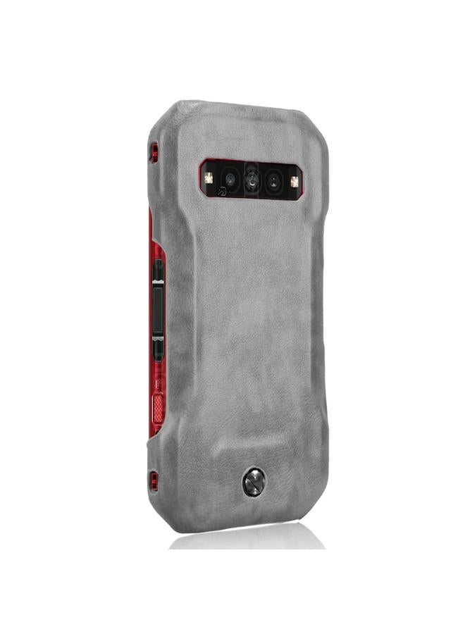 اس-توب جراب خلفي لهاتف Kyocera Torque G06 KYG03 بنسيج الليتشي - Image 3