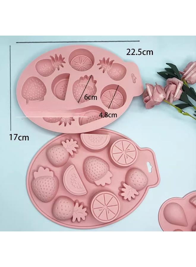 Bluejw 6 Even Small Fish Wax Bottle Sugar Mold Silicone Cat Claw Bowl Cake Jelly Kneading Music Gypsum Soap Making Tools - Image 1