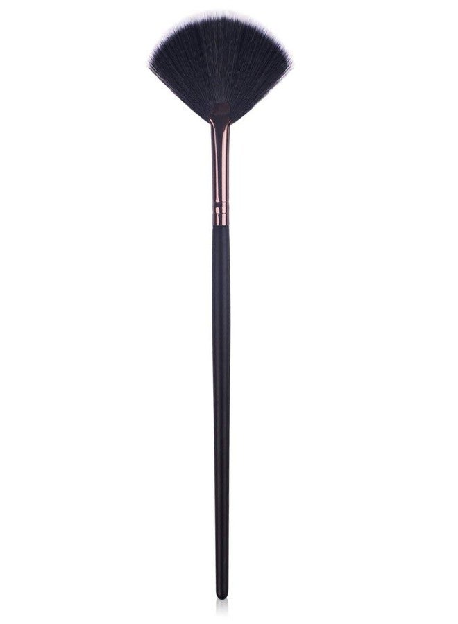 DATNASAYAD Slim Makeup Fan Brush of Soft Bristle and Smooth Feel - Pack of 1 - Image 1