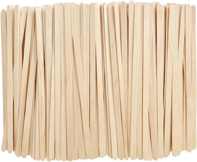 55INCH WOODEN COFFEE STIRRERS 1000 COUNT DISPOSABLE STIR STICKS FOR COFFEE COCKTAILS WOODEN BEVERAGE MIXER WITH SMOOTH ENDS SWIZZLE DRINK STICKS