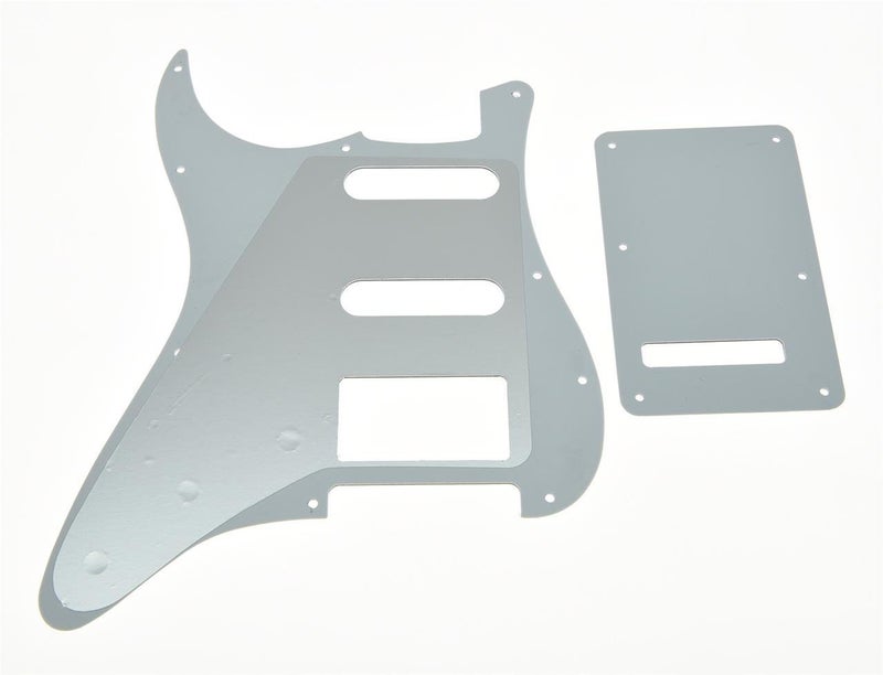 KAISH 11 Hole ST/Strat Style Pickguard HSS Pick Guard with ST Back Plate Tremolo Trem Cover for Stratocaster/Strat Made in USA/Mexico Vintage Tortoise - Image 4