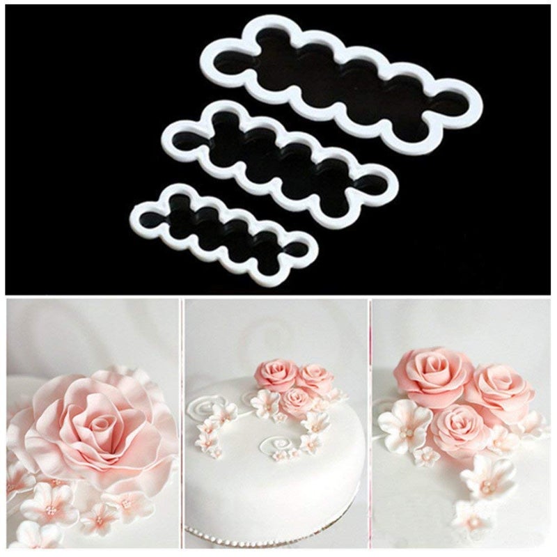 HPK Fondant Plunger Icing Frosting Cake Decoration Cutters Brand HPK Design 5 - Image 1
