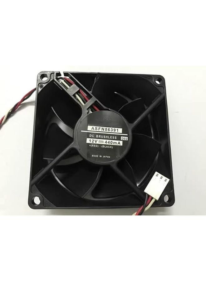 Axial Flow Cooling Fan DC12V 440mA SF80 Model For Cooling System - Image 1