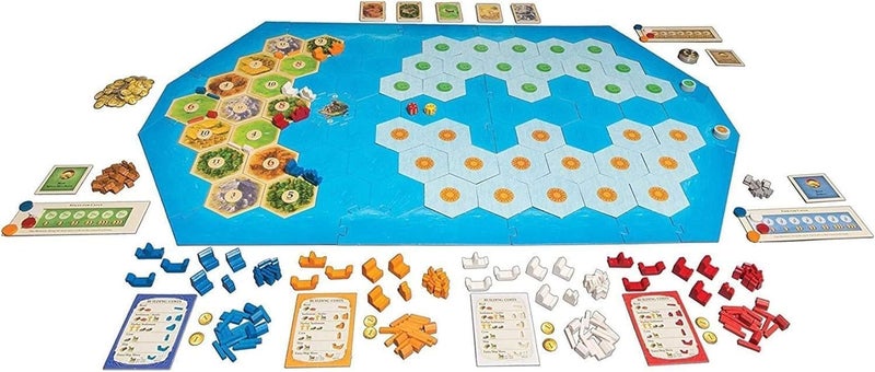 Catan Studio Explorers and Pirates Board Game Expansion | Board Game for Adults and Family | Adventure Board Game | Ages 12+ | for 3 to 4 Players | Average Playtime 90 Minutes | Made by - Image 3