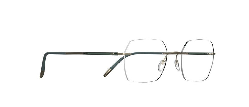 Silhouette Geometric-Style Eyeglasses Frame - Image 2