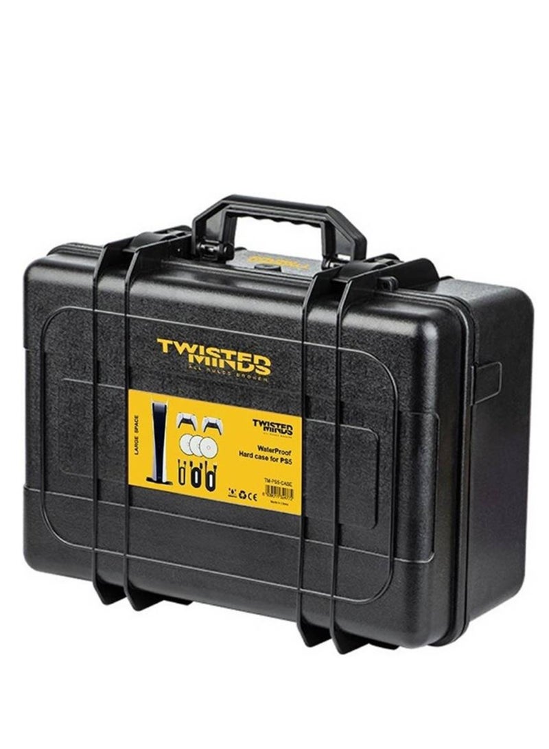 TWISTED MINDS Waterproof Hardcase For PS5 (BLACK) - Image 1