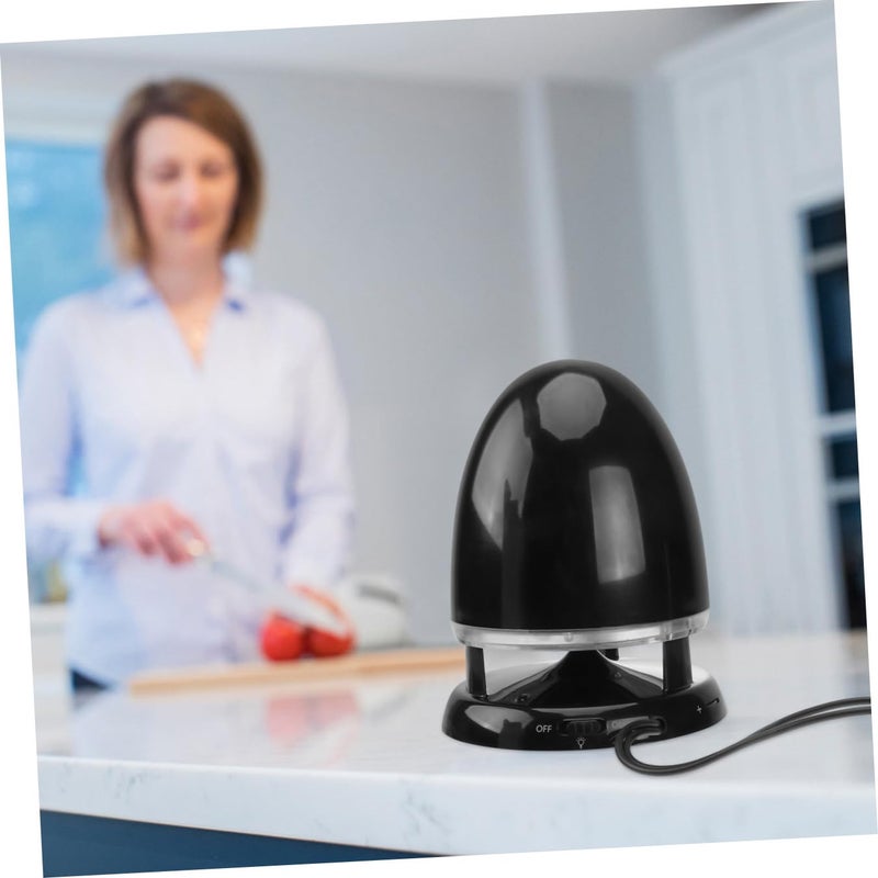 مكبر صوت صغير محمول مع أضواء LED ملونة، يعمل عبر USB، مدخل 3.5 مم مساعد للكمبيوتر المحمول وسطح المكتب، باللون الأسود - Image 5