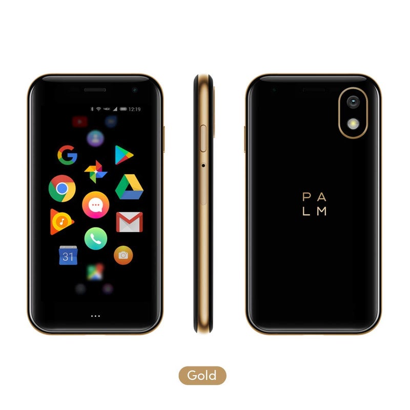 Palm Phone PVG100 (The Small Premium Unlocked Phone) with 32GB Memory and 12MP Camera (Gold) - Image 1