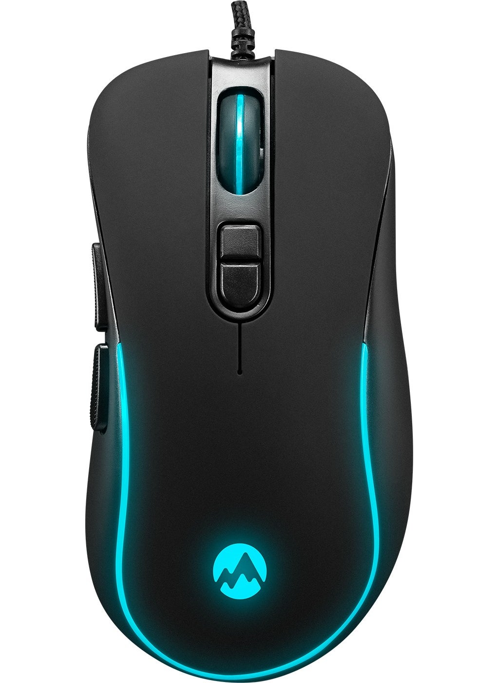 Everest SM-G58 X-Hammer 7d Optical 7200DPI LED Lighted Gaming Mouse Black  - Image 1