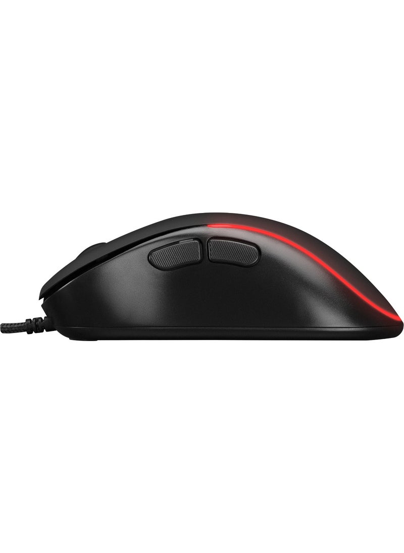 Everest SM-G58 X-Hammer 7d Optical 7200DPI LED Lighted Gaming Mouse Black  - Image 4