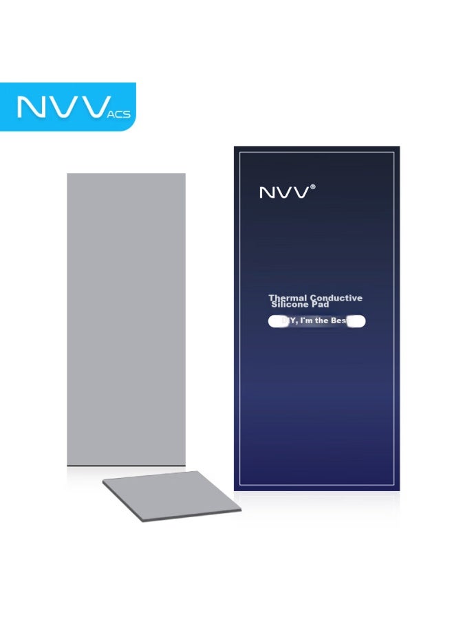 Nvv M.2 Ssd Thermal Paste Pad, Cooling Silicone Pad, Thermal Silicone Pad For Ssd North Bridge, Tc-131x Thermal Conductivity 12.8w - Image 1