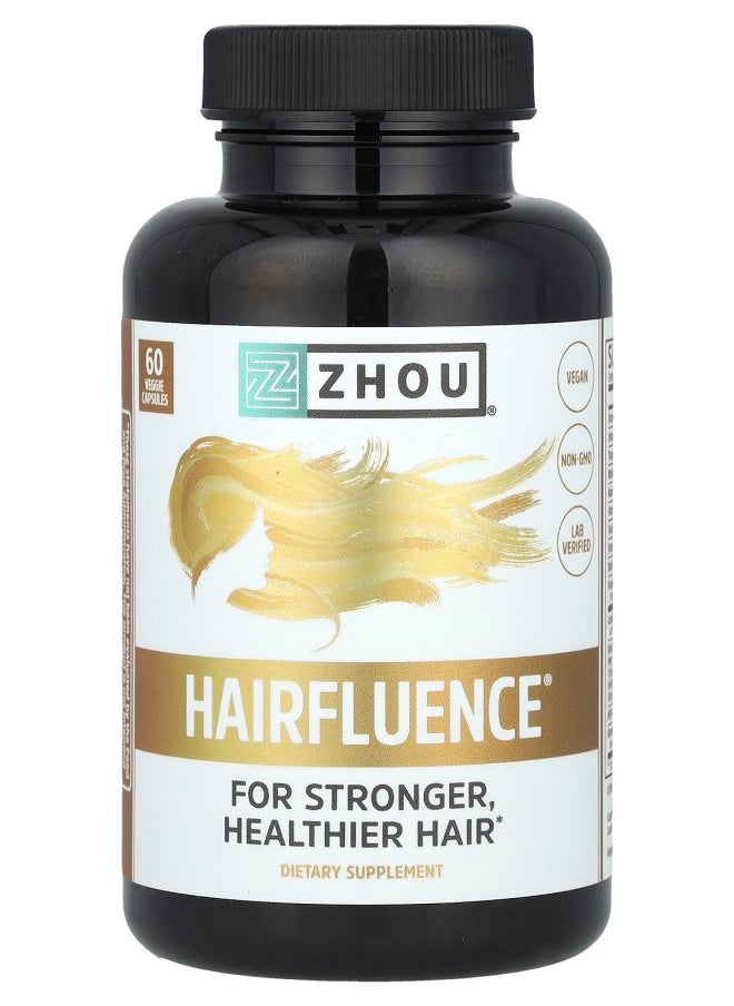 Zhou Nutrition Hairfluence® 60 Veggie Capsules 