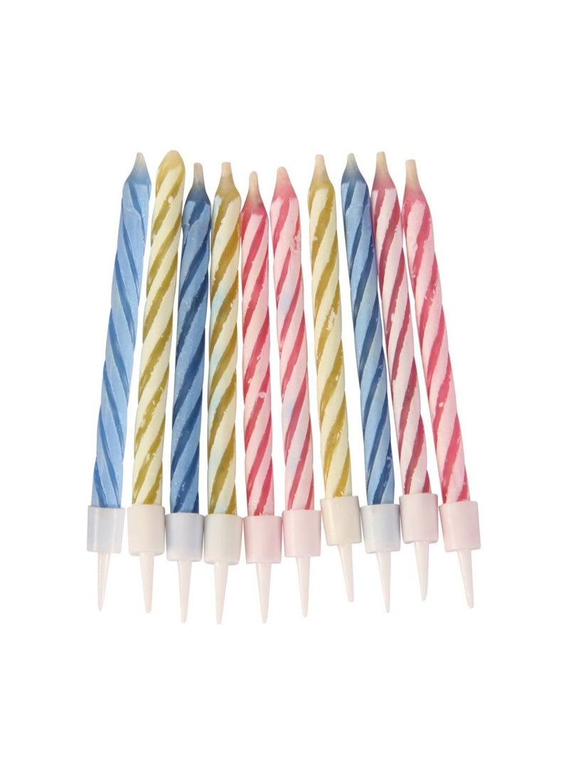 Magic Trick Birthday Candle Set – 10 Pieces - Image 1