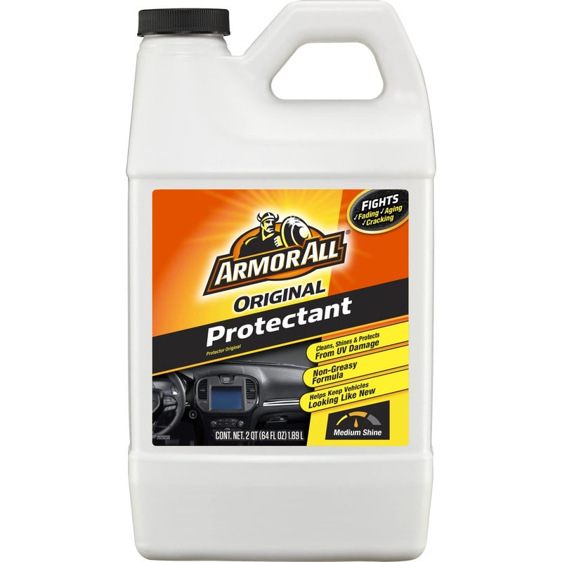 Armor All Car Protectant Refill, Car Interior Cleaner with UV Protection, 64 Fl Oz Each - Image 5