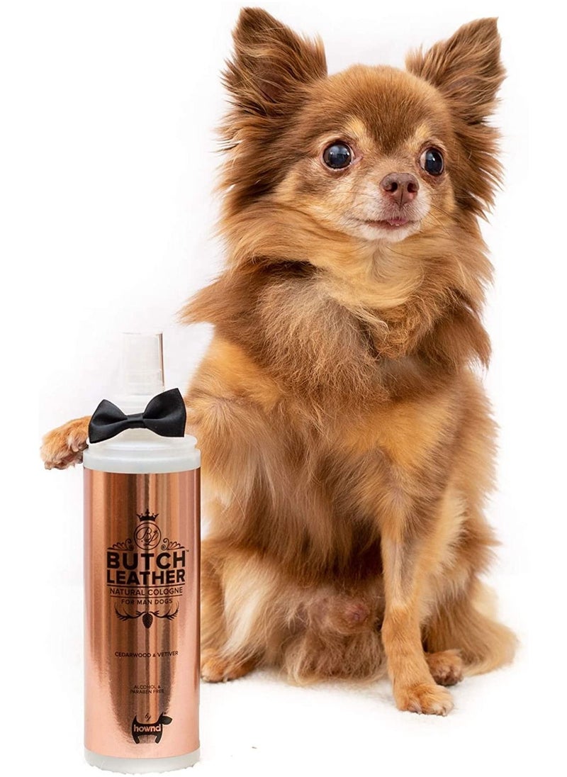 Hownd Butch Leather Pet Cologne for Male Dogs 250Ml