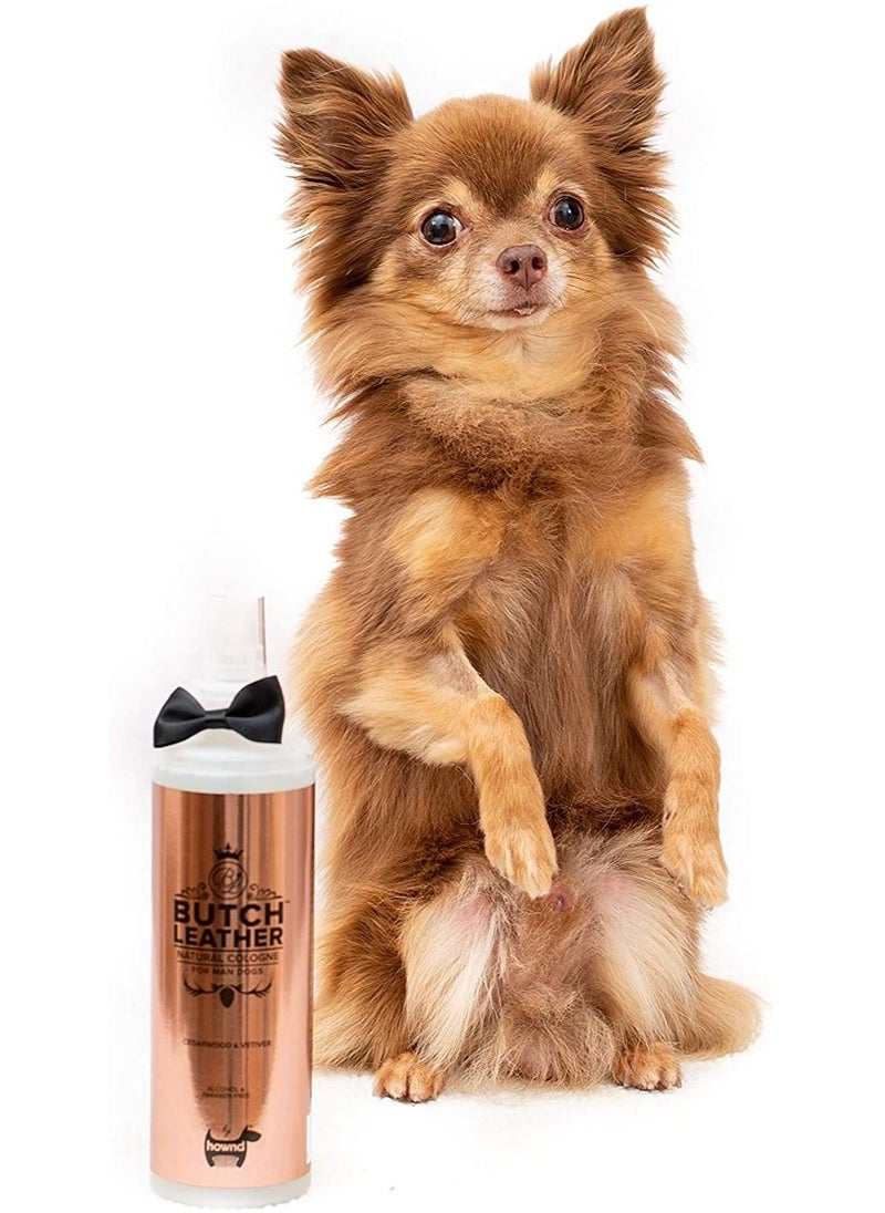 Hownd Butch Leather Pet Cologne for Male Dogs 250Ml