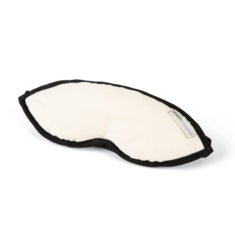 Dream Essentials® Natura Organic Cotton Sleep Mask (Natural Cotton) Made in The USA - Image 1