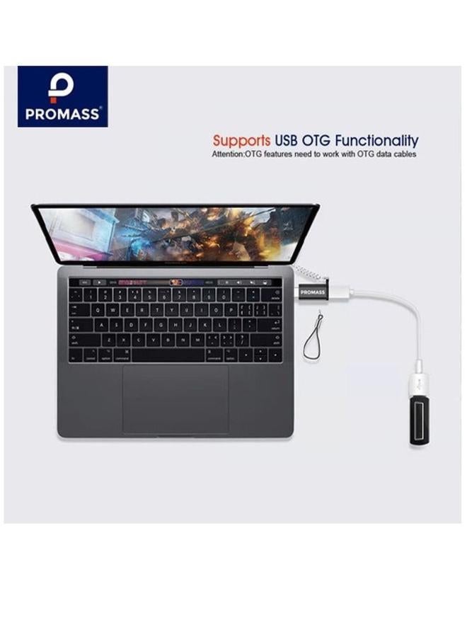 PROMASS Original Micro-to-Type C Adapter For Charging and Data Transfer - Image 2