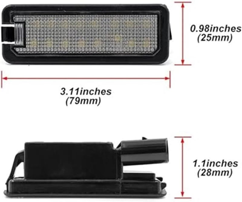 Wivplex SMD White License Plate Lights for Seat Models - Image 3