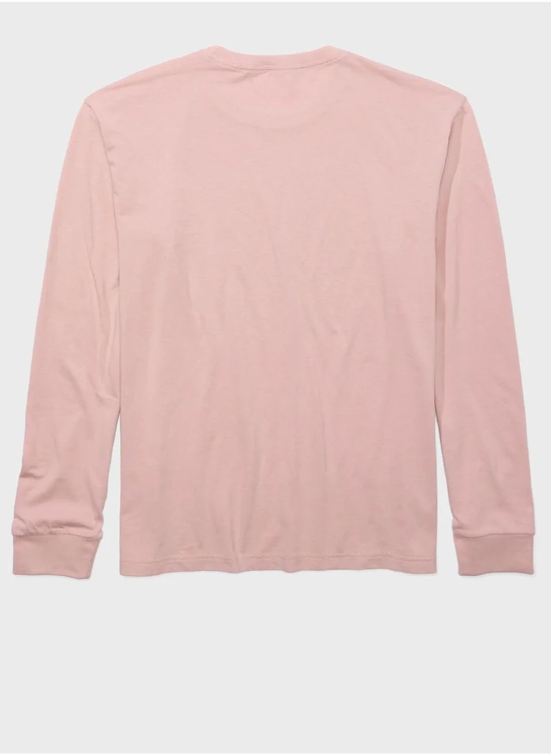 امريكان ايجل Graphic Crew Neck T-Shirt