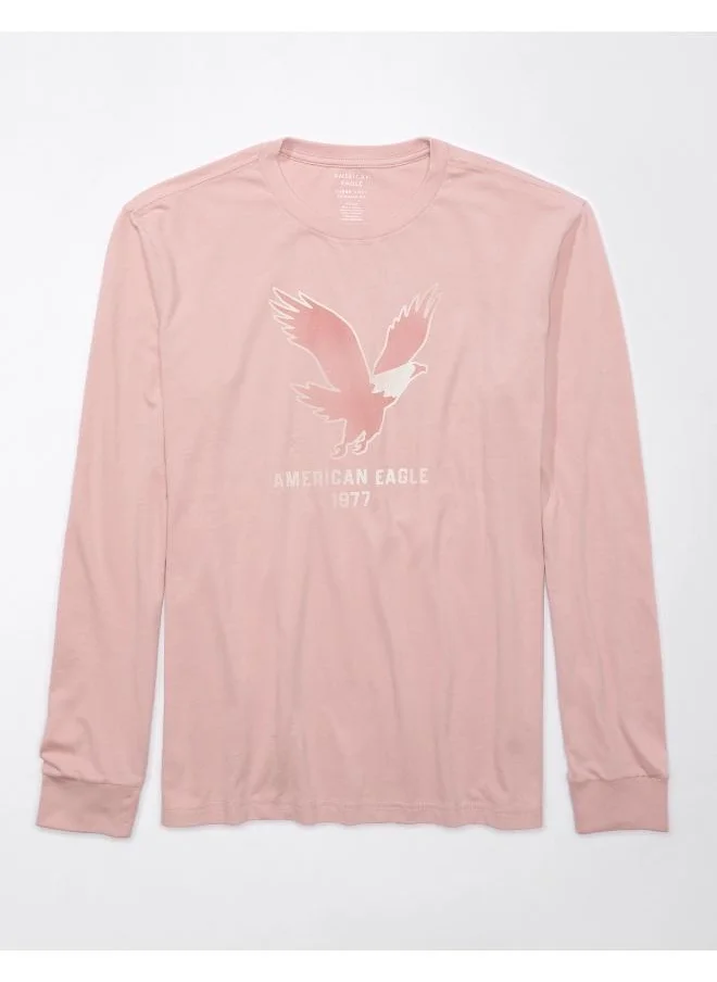 امريكان ايجل Graphic Crew Neck T-Shirt