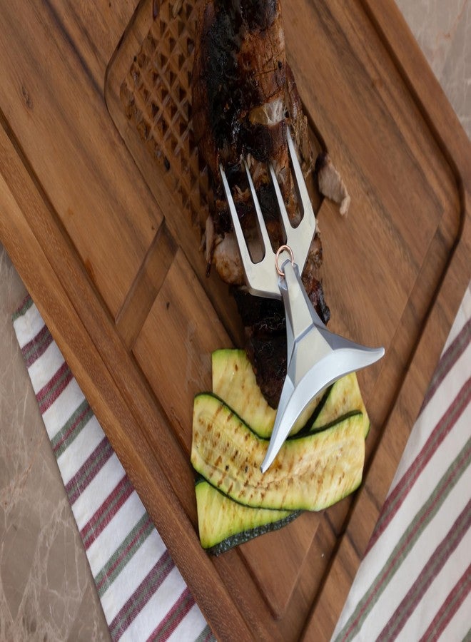 Outset El Matador Meat Fork for Slicing, Carving, and Serving - Image 4