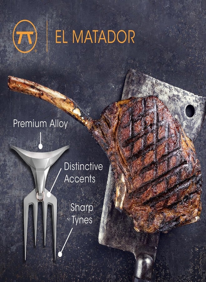 Outset El Matador Meat Fork for Slicing, Carving, and Serving - Image 5
