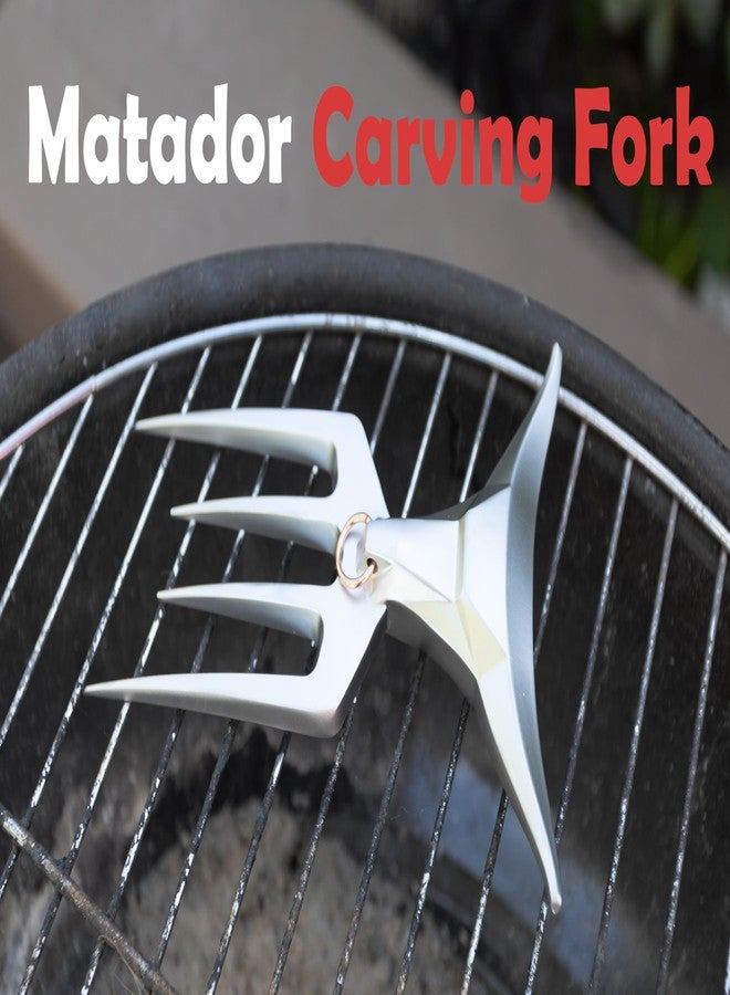 Outset El Matador Meat Fork for Slicing, Carving, and Serving - Image 2