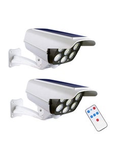 2 Pcs Solar Surveillance Camera