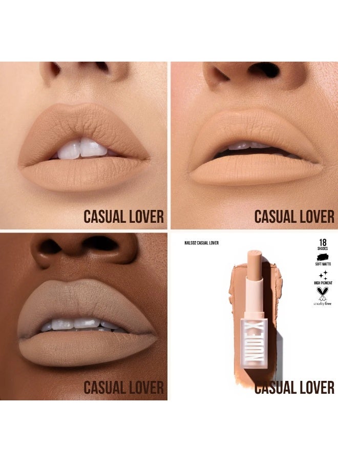 Beauty Creations Nude X Matte Lipstick -Casual Lover - Image 2
