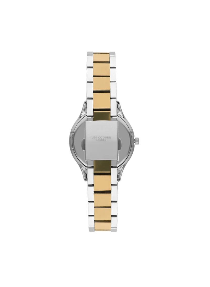 Lee Cooper Women's Analog Tonneau Shape Metal Wrist Watch LC07113.260 - 35 Mm